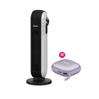 【Philips 飛利浦】塔式暖風機/陶磁電暖器-可遙控(AHR2142FD)