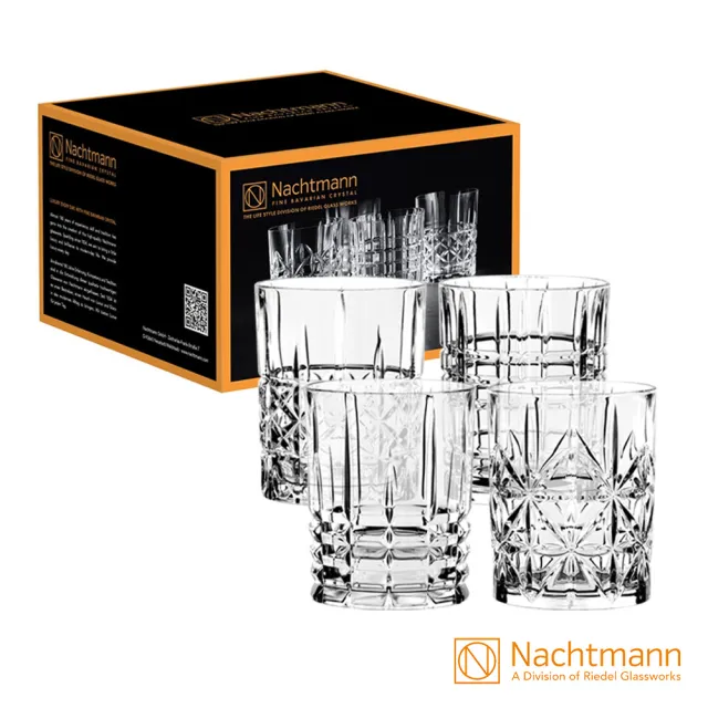 【Nachtmann】高地Highland-威士忌杯(4入)