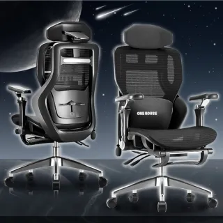 【ONE HOUSE】格拉斯人體工學7D機械手氣囊護腰辦公椅_X16旗艦款(電腦椅/辦公椅/椅子)