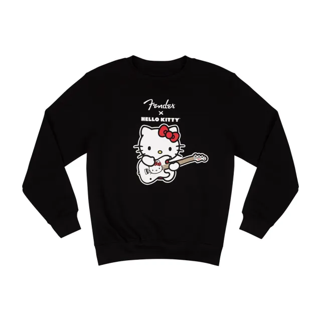 【Fender】x Hello Kitty Crewneck Logo Sweatshirt 聯名大學T(海國)