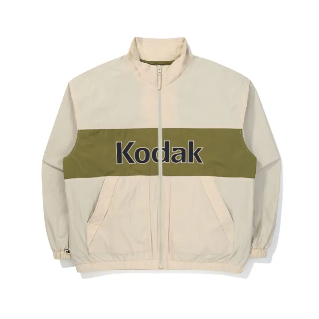【Kodak Apparel】柯達 ESSENTIAL 撞色大Logo外套 兩色任選(K5323EJK92)