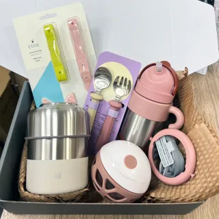 【MEROWARE】新手爸媽必備｜育兒神隊友全配組(保溫瓶/餐具/悶燒罐/零食球 一次到位)