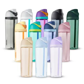 【Owala】2入組_Freesip Tritan 彈蓋+可拆式吸管運動水壺｜專利雙飲口｜-740ml(耐酸鹼/吸管水壺/彈蓋水壺)