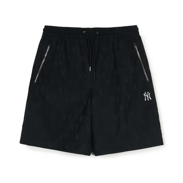 【MLB】休閒短褲 Monogram系列 紐約洋基隊(3ASMM0153-50BKS)