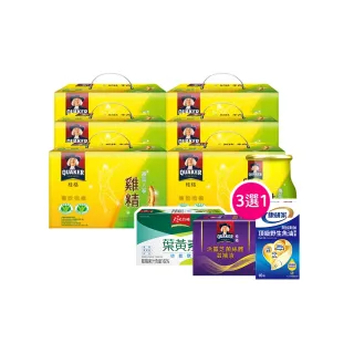 【QUAKER 桂格】養氣人蔘雞精禮盒68mlx18入x6盒(共108入)