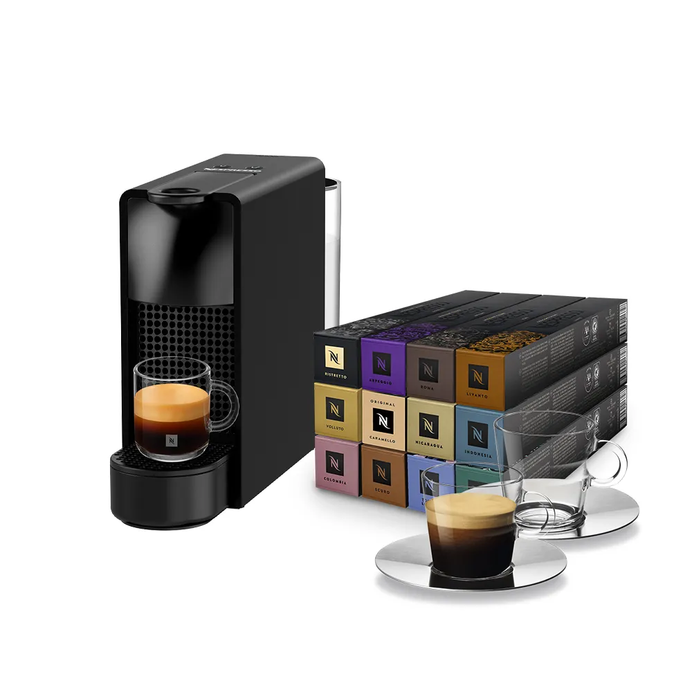 Nespresso】膠囊咖啡機Essenza Mini 咖啡機_多色任選入厝全自動咖啡機(探索禮盒120顆迎新會員組) - momo購物網-  好評推薦-2026年1月