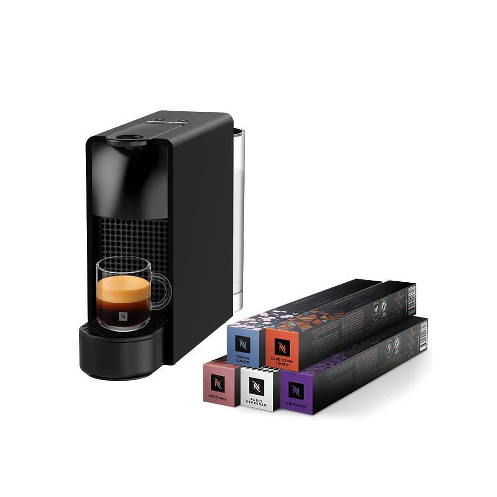Nespresso】膠囊咖啡機Essenza Mini 咖啡機_多色任選送禮入厝全自動咖啡機(訂製咖啡時光50顆組) - momo購物網-  好評推薦-2026年1月