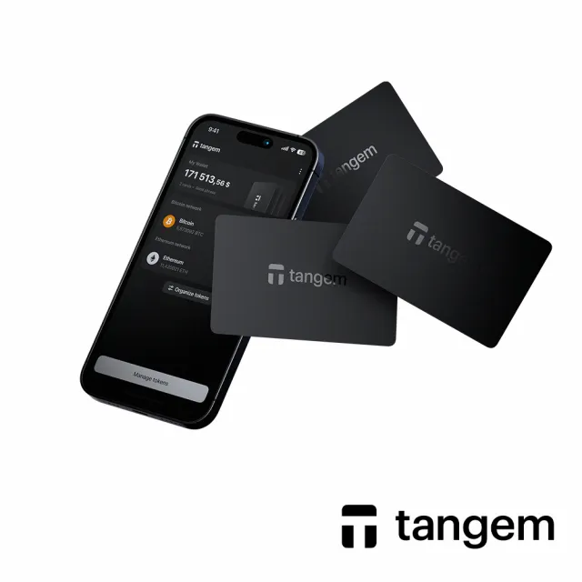 【TANGEM】雙11 Wallet 2.0 三卡組 加密貨幣硬體錢包(冷錢包)
