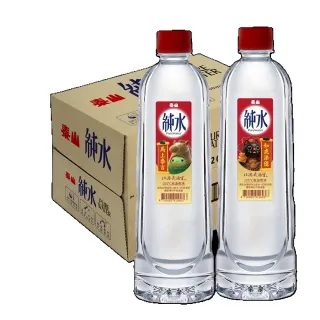 【泰山】純水600ml×24瓶/箱武德宮限定版(官方直營)