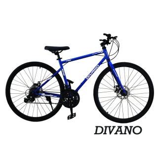 【DIVANO】R126 21速平把高碳鋼碟煞鋼管公路車