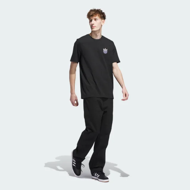 【adidas 愛迪達】愛迪達 Skate Tr Shd T 男女 T恤 運動上衣 休閒短袖 黑 亞版(JW0058)