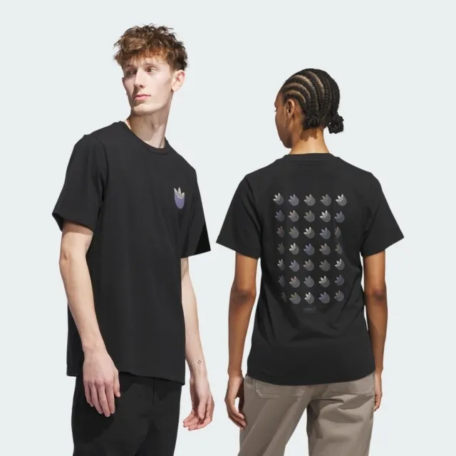 【adidas 愛迪達】愛迪達 Skate Tr Shd T 男女 T恤 運動上衣 休閒短袖 黑 亞版(JW0058)