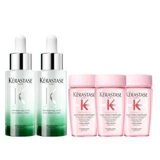 【KERASTASE 巴黎卡詩】極酵平衡頭皮精華雙入組(控油/舒緩頭皮)