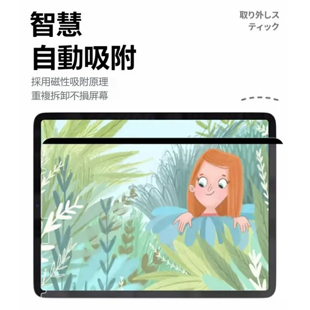 【kingkong】2025 iPad Pro 11吋 磁吸式類紙膜 畫紙膜 保護貼 保護膜