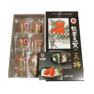 【RealShop 真食材本舖】日本石川能登志賀柿餅 原裝禮盒約400g(8-10玉 真食材本舖)