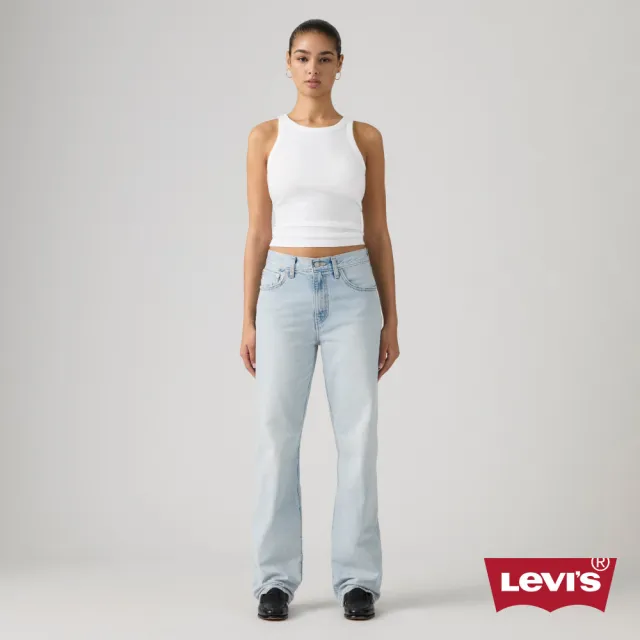 【LEVIS】EASY DAD 中腰 寬鬆直筒 牛仔褲 女生牛仔褲 熱賣單品 005DC-0000