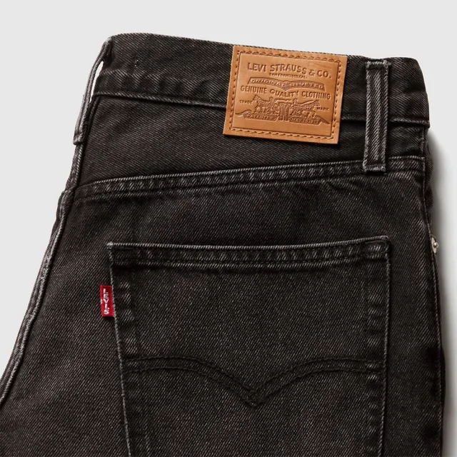 【LEVIS】Baggy Dad 錐形 寬鬆 牛仔褲 黑色牛仔褲 女生牛仔褲 熱賣單品 A3494-0056