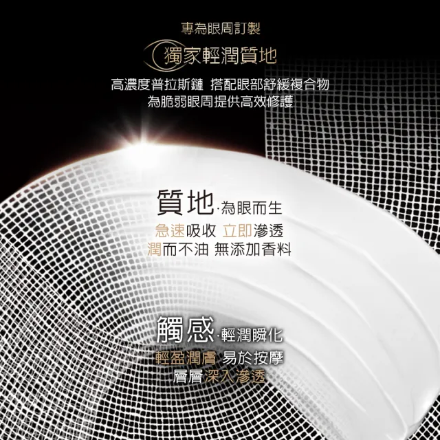 【HR 赫蓮娜】官方直營 黑繃帶修護眼霜15ML(電波眼霜/眼周保養/聖誕節 交換禮物)