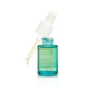【sensilis 森思黎絲】體驗瓶★SOS急效舒緩修護精華15ml(5G點滴瓶/保濕精華/急救精華/5大生長因子)