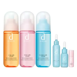 【d program 敏感話題】益生化妝水新客組125ml(均衡/淨荳/滋潤 任選 敏弱肌/敏感肌)