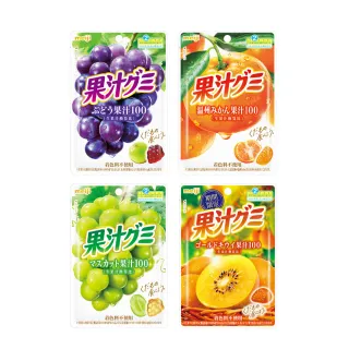 【Meiji 明治】果汁QQ軟糖 多種口味任選(10袋/盒)