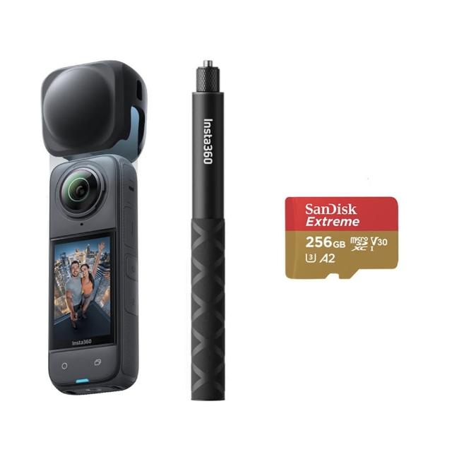 【Insta360】X5 8K全景運動相機 標準版 人氣套裝B組(原廠公司貨)