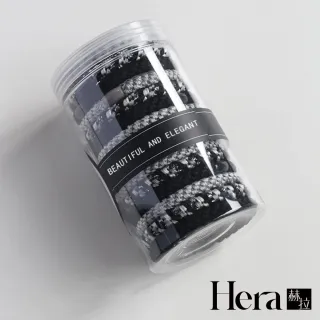 【HERA 赫拉】罐裝編織高彈性髮圈15條入 H114121805(罐裝 編織 高彈性 髮圈 15條入)