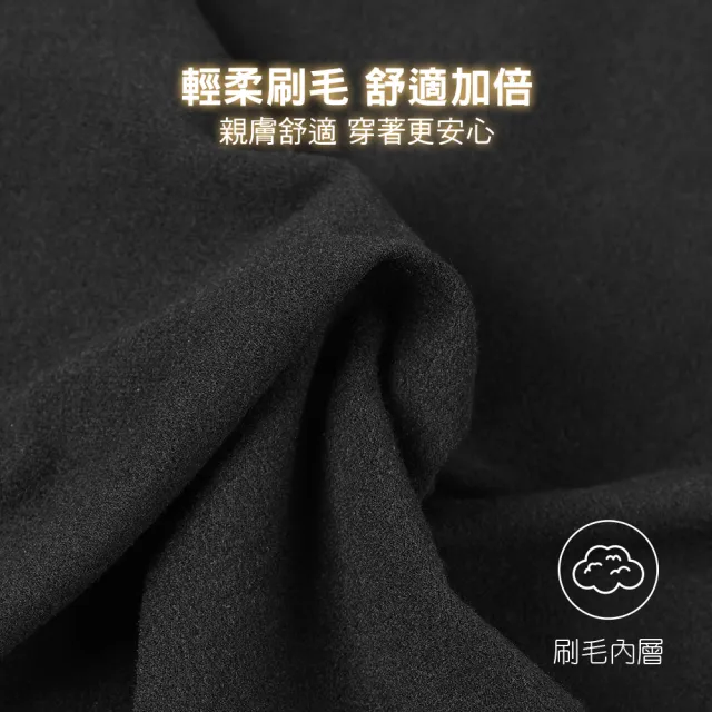 【雨傘王】2件組 石墨烯發熱衣 台灣製 男女款 內層刷毛 保暖衣(遠紅外線 有效升溫)