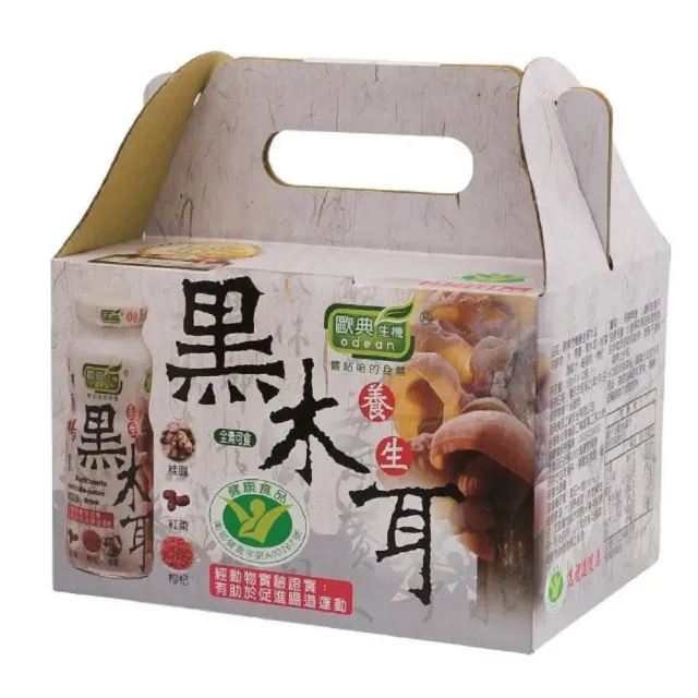 【Odean 歐典生機】養生黑木耳180mlx12入禮盒
