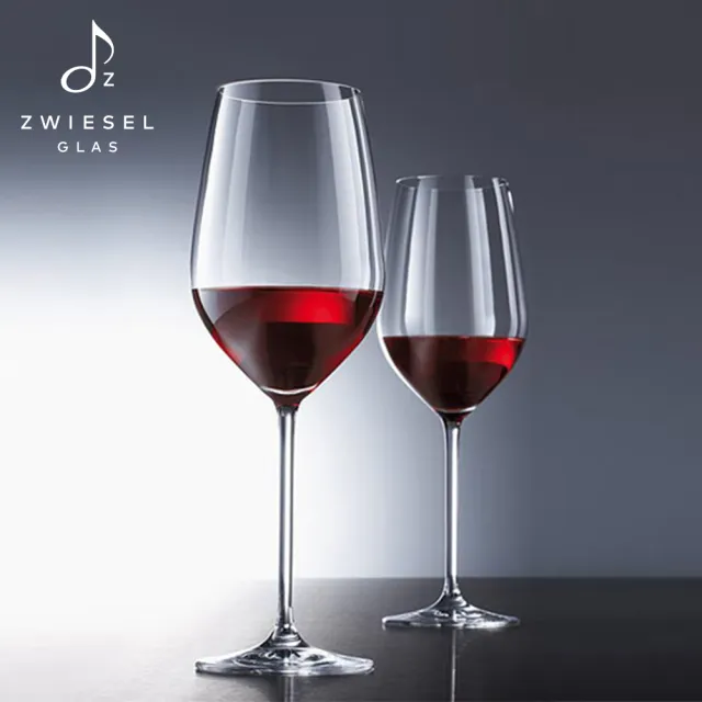 【ZWIESEL GLAS】德國水晶杯 Fortissimo 奢華款2入組(紅酒杯/品酒杯/高腳杯/白酒杯)雙11限定