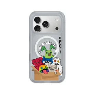 【RHINOSHIELD 犀牛盾】iPhone 15-17系列 AirX 氣墊磁吸防摔手機殼/警告：開箱風險自負(Fuggler放克牙寶)