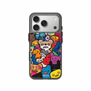 【RHINOSHIELD 犀牛盾】iPhone 14-17系列 Clear 抗黃化透明防摔手機殼/倍感牙力(Fuggler放克牙寶)