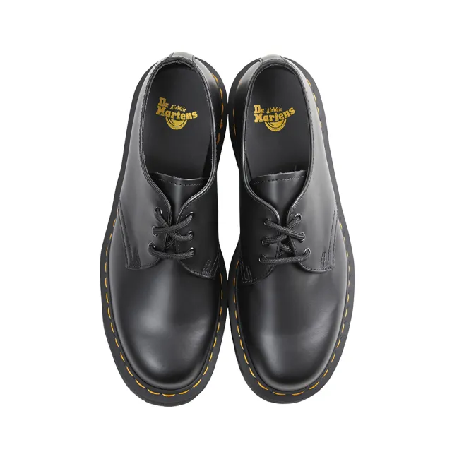 【Dr.Martens】馬汀 1460 BEX 3孔綁帶厚底低筒牛津鞋 黑 真皮馬丁休閒皮鞋 紳士鞋 男女21084001