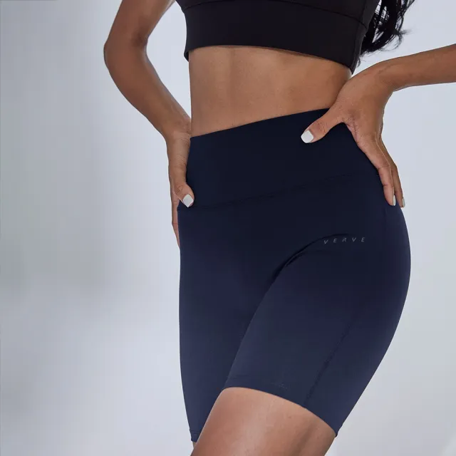 【VERVE】TACTEL 四分側線Leggings(高彈性、親膚、耐磨、高腰Leggings、短Leggings)