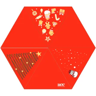 【UCC】獨家限定 輕量自動雨傘（聖誕款）