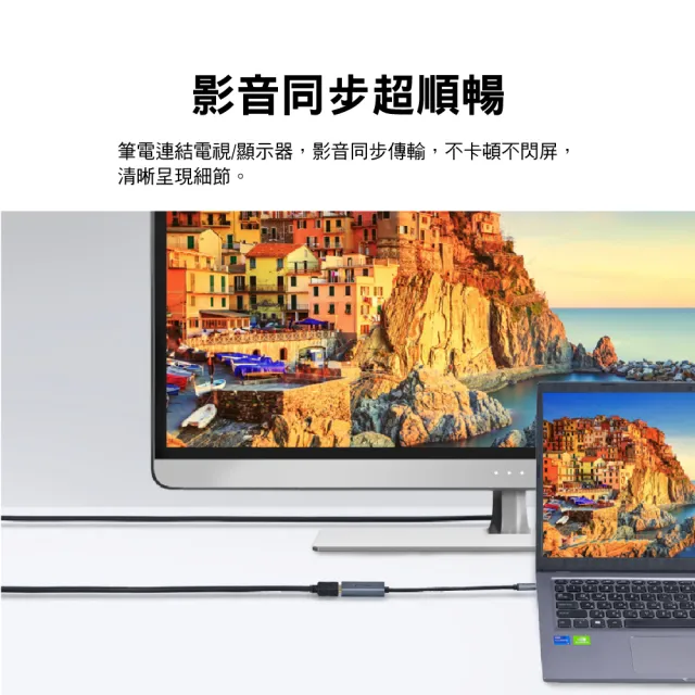 【PX 大通】-超輕巧4K Type C hub轉接HDMI集線器USB-C MAC iphone 影音轉接器手機筆電 to HDMI(UCH1H-PRO)