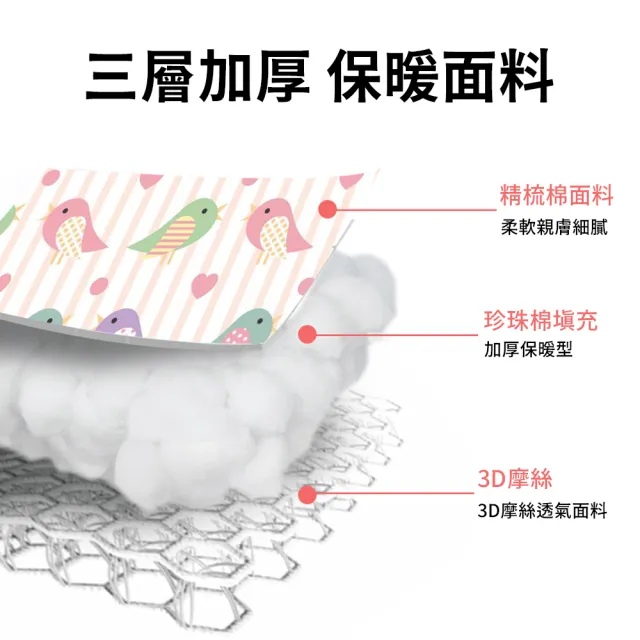 加厚防震嬰兒推車坐墊 雙面可用 汽車安全座椅襯墊 透氣可水洗 嬰兒推車汽座外出