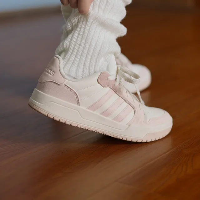 【adidas 愛迪達】ENTRAP LOW 運動休閒鞋 籃球鞋 復古 男鞋/女鞋 IE3904