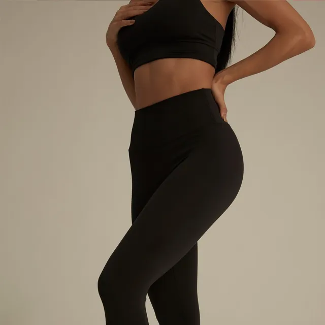 【VERVE】Luxo™ 裸感極簡Leggings(親膚、裸感、透氣、高腰Leggings、瑜珈、皮拉提斯)