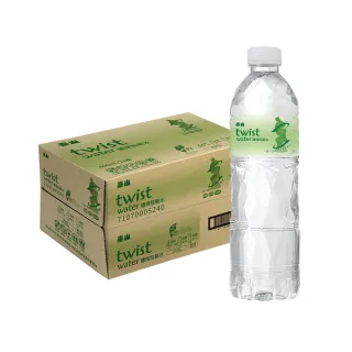 【泰山】twist water環保包裝水600mlx24入/箱(官方直營 TQF微笑標章)