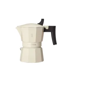 【SHINKAWA新川】食品級鋁材摩卡壺 可明火電陶爐 意式咖啡壺(意式咖啡新手必備組合 雙閥壺)