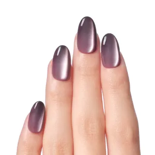 【DASHING DIVA】MAGICPRESS 時尚潮流美甲片-紫夜魅光(玻璃珠 貓眼)