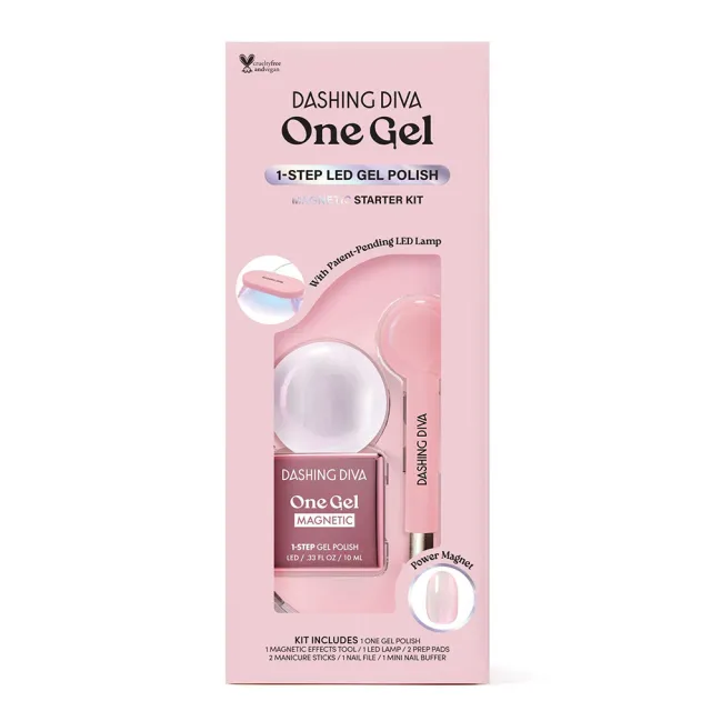【DASHING DIVA】One Gel UV貓眼凝膠組合-彩虹貓眼10ml(DIY 凝膠 指甲油 貓眼 光療)