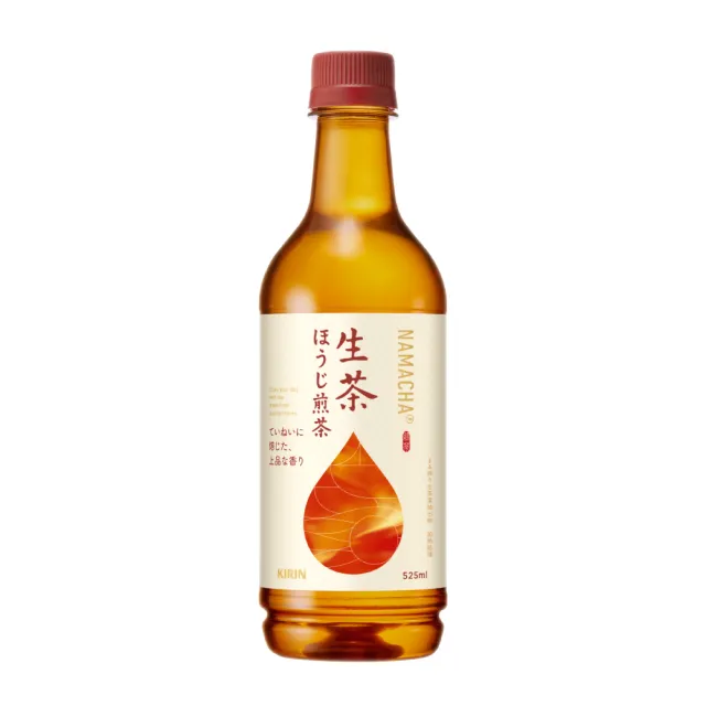 【KIRIN 麒麟】KIRIN生茶&生茶焙茶組合箱525mlx24入/箱(生茶12罐、焙茶12罐)