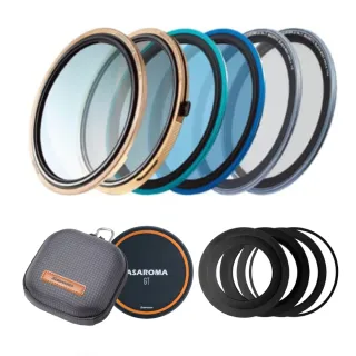 【SUNPOWER】ASAROMA GT 磁吸式濾鏡套組(公司貨)