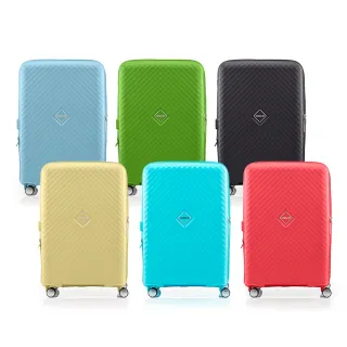 【AMERICAN TOURISTER 美國旅行者】28吋 SQUASEM 可擴充大容量防盜拉鍊輕量PP避震輪行李箱(多色可選)