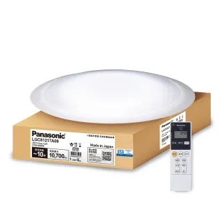 【Panasonic 國際牌】70.6W 白境大光量 LED調光調色遙控吸頂燈(LGC81217A09日本製)