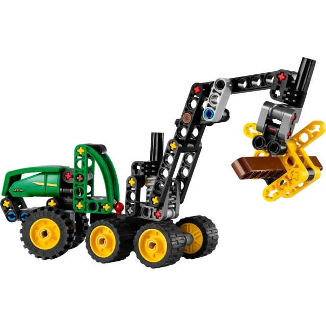 【LEGO 樂高】科技系列 42218 John Deere 1470H 輪式森林收割機(工程模型 玩具車 積木 玩具)