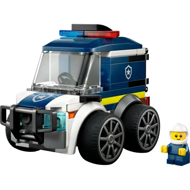 【LEGO 樂高】城市系列 60481 Rides－警用卡車(玩具車 創意力遊戲 積木 兒童玩具)