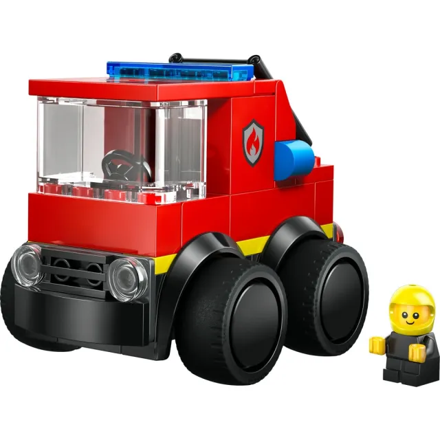 【LEGO 樂高】城市系列 60482 Rides－消防車(玩具車 創意力遊戲 積木 兒童玩具)